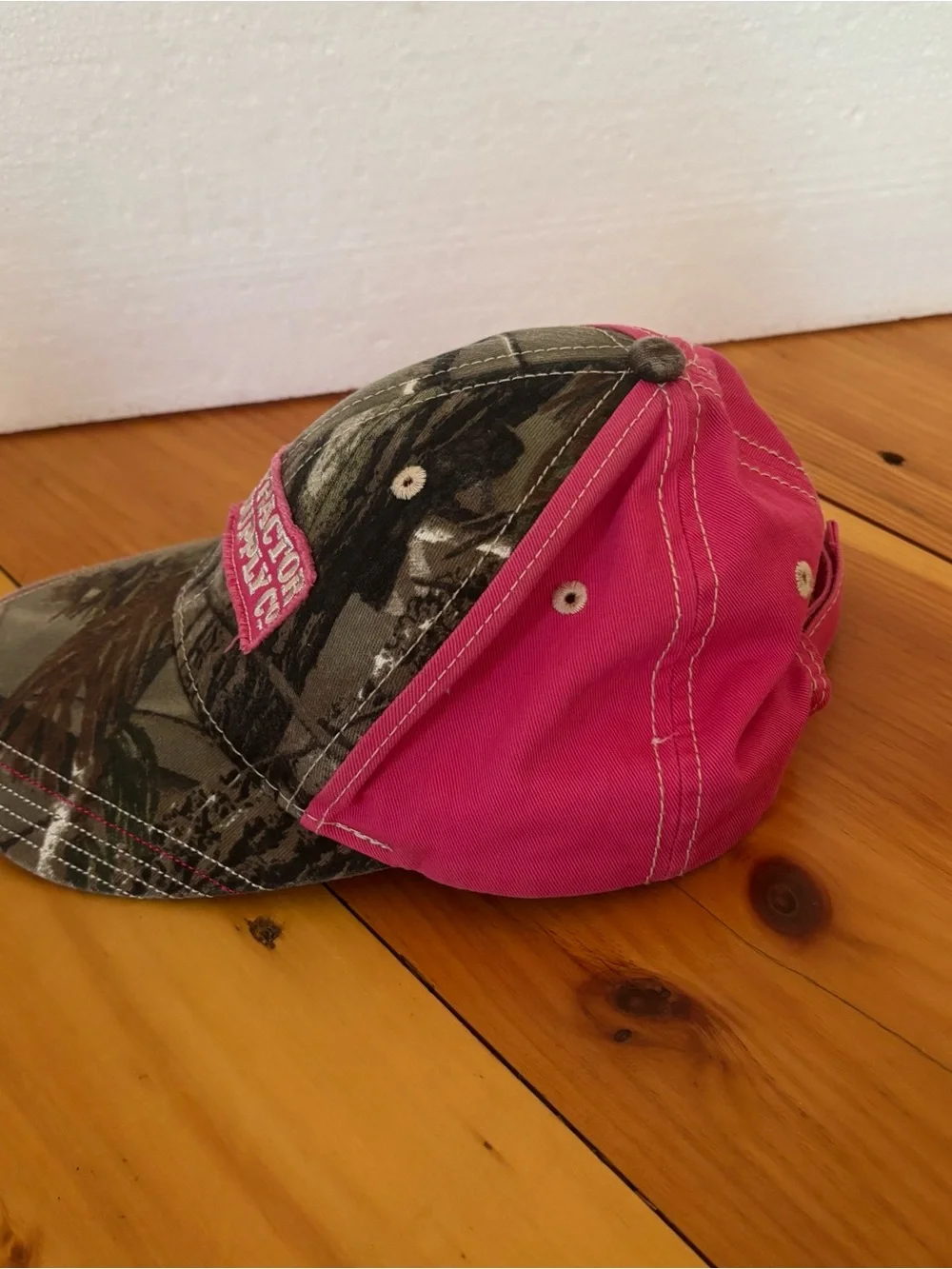 Tractor Supply Co Pink Camo Adjustable Hat Youth OSFA